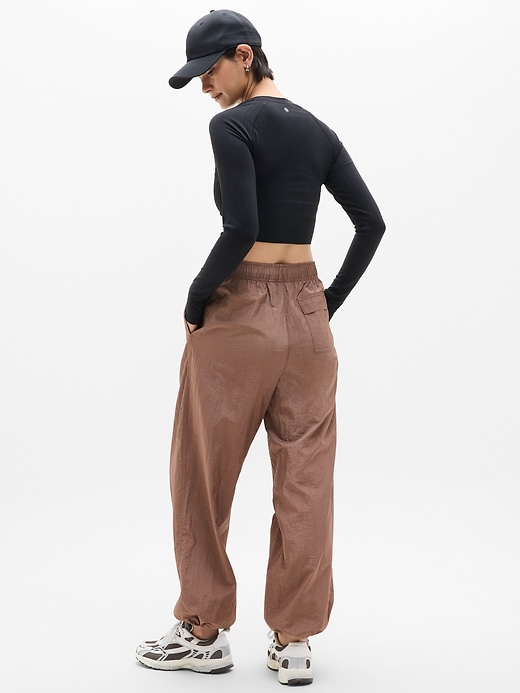 Image number 7 showing, Lunar Sheen Utility Mid Rise Pant