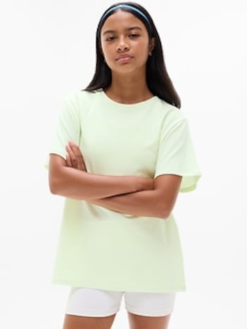 Athleta Girl Right Moves Bike Short Tee