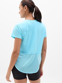 Ultimate Mesh Tee - Blue - image 3