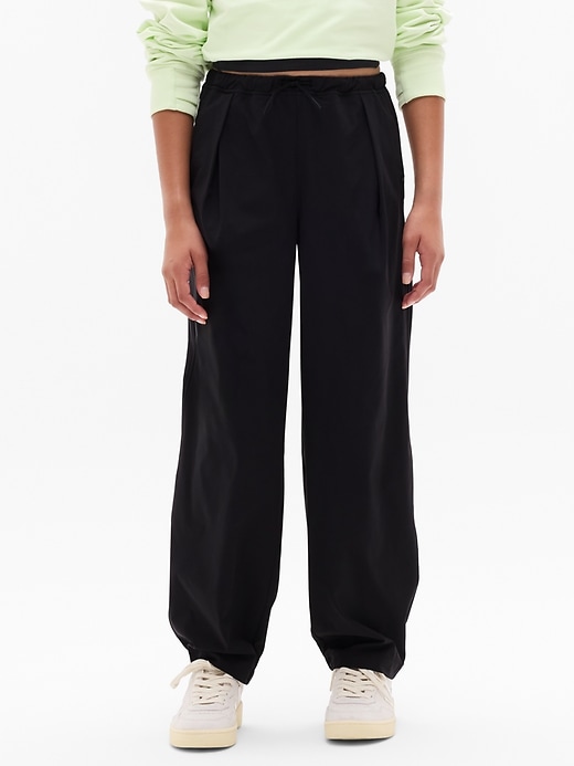 Image number 1 showing, Athleta Girl Pleated Woven Jogger
