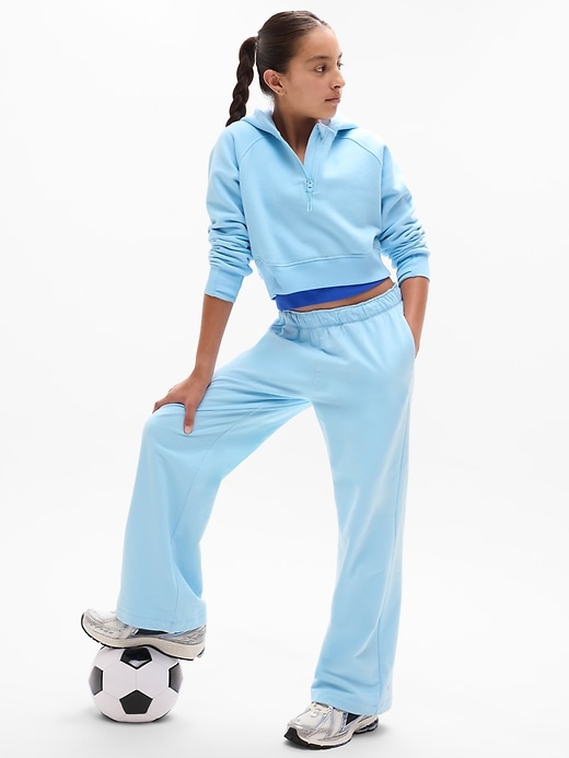 Image number 4 showing, Athleta Girl All Day Half Zip Hoodie