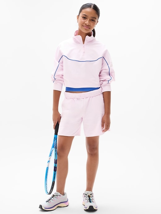 Image number 2 showing, Athleta Girl School Vibes 1/4 Zip Sweatshirt