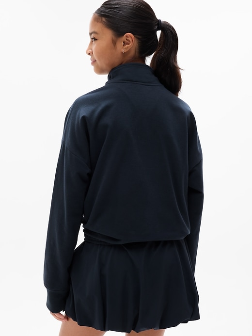 Image number 4 showing, Athleta Girl School Vibes 1/4 Zip Sweatshirt