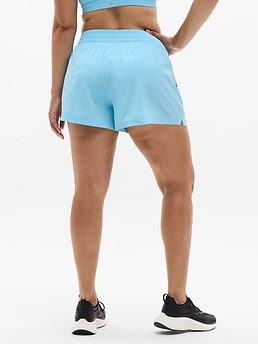 Weekender Mid Rise 3" Run Short - Blue - image 5