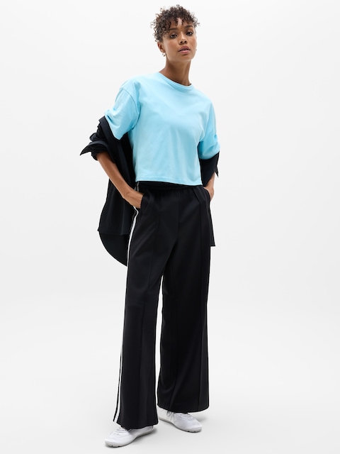 True Cotton Crop Tee - Blue