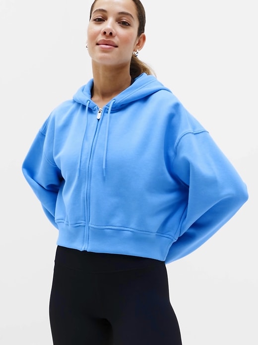Image number 4 showing, Forever Fleece Crop Full Zip