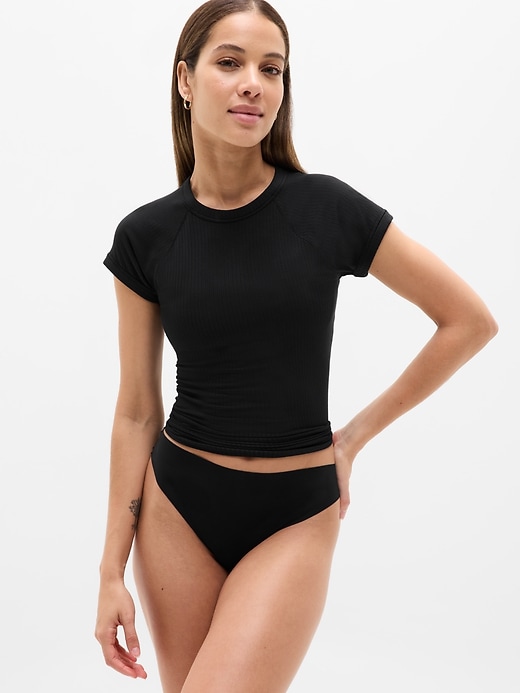 Image number 3 showing, Sleek Form No Show Thong Underwear