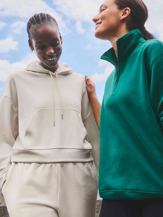 Image number 7 showing, Forever Fleece 1/4 Zip Sweatshirt