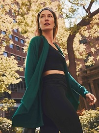 Salutation Stash Fold Over 7/8 Legging - Black - View 81