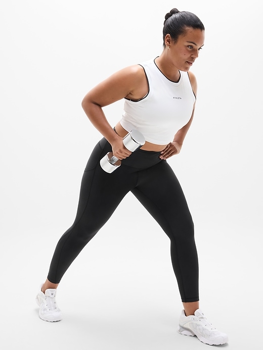 Image number 5 showing, Interval Stash Perforated 7/8 Legging
