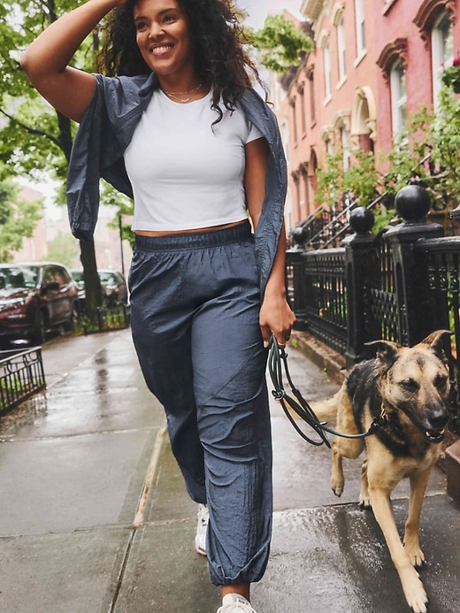 Image number 1 showing, Lunar Sheen Utility Mid Rise Pant