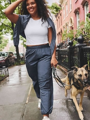 Lunar Sheen Utility Mid Rise Pant