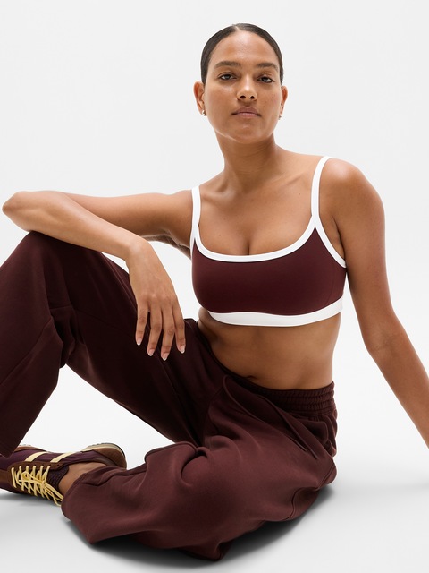 Square Neck Bra D-DD - Red