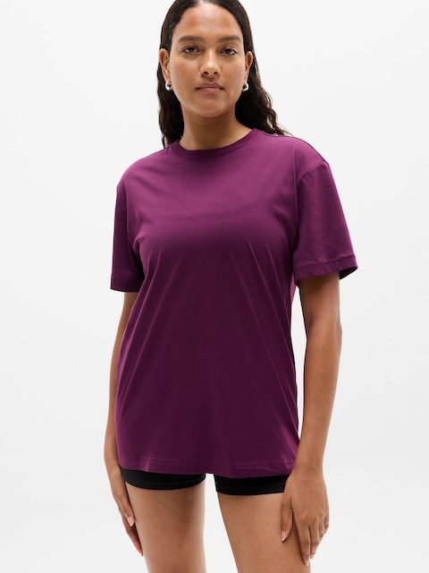 True Cotton Tee - Purple