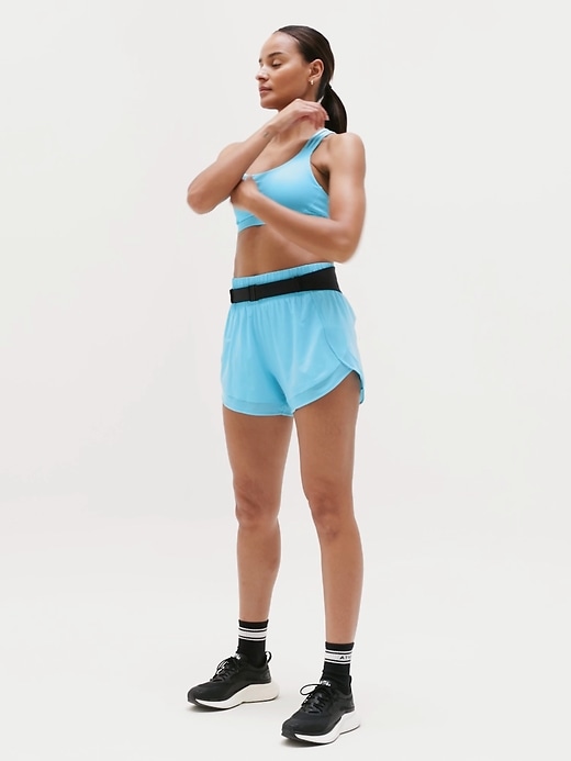 Image number 4 showing, Mesh Racer Run High Rise 3" Short