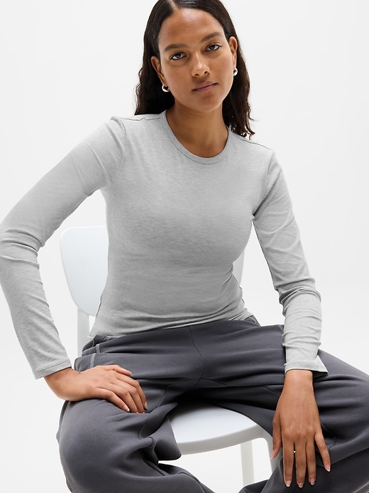 Image number 1 showing, Signature Rib Top