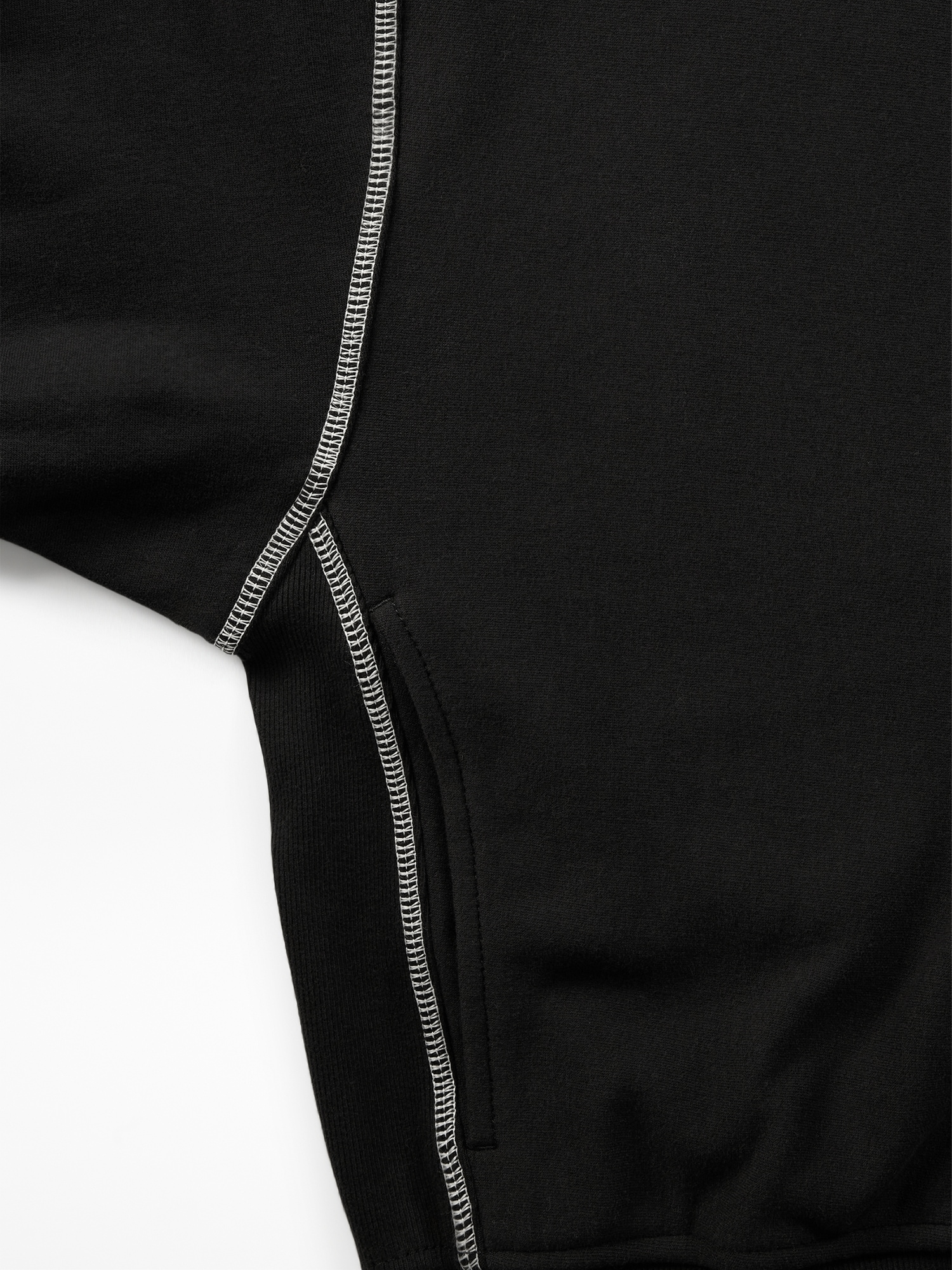 Forever Fleece 1/2 Zip High Hip Sweatshirt