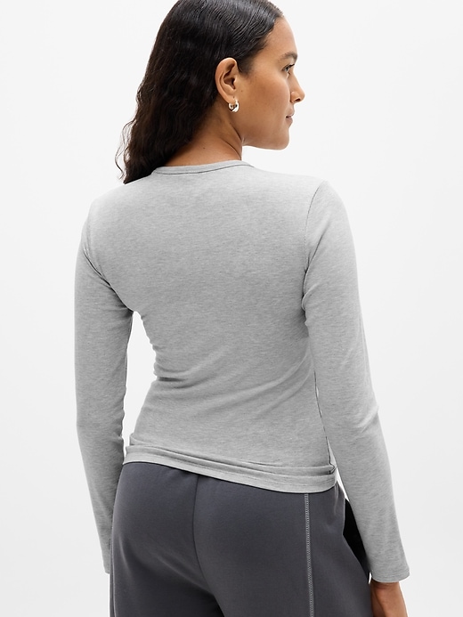 Image number 3 showing, Signature Rib Top