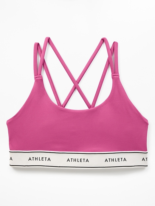 Image number 3 showing, Athleta Girl High Speed Logo Bra