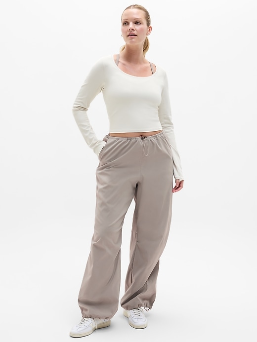 Image number 5 showing, Midday Low Rise Poplin Pant