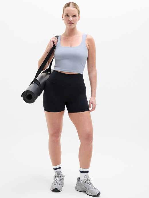 Image number 5 showing, Transcend Square Neck Crop Sports Bra A-C