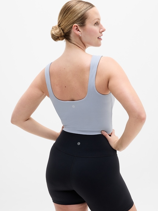 Image number 6 showing, Transcend Square Neck Crop Sports Bra A-C