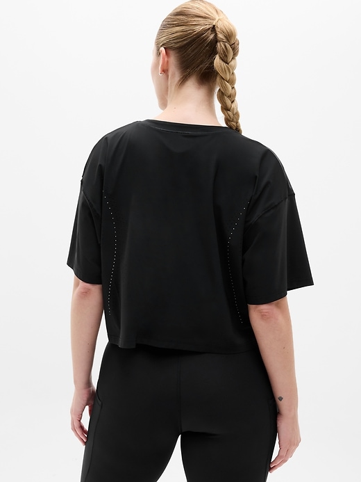 Image number 6 showing, Ultimate Lasercut Crop Tee