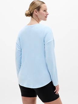 Move With Ease Top - Blue - image 5