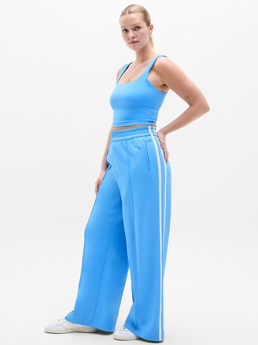 Image number 7 showing, Tempo Mid Rise Wide Leg Track Pant
