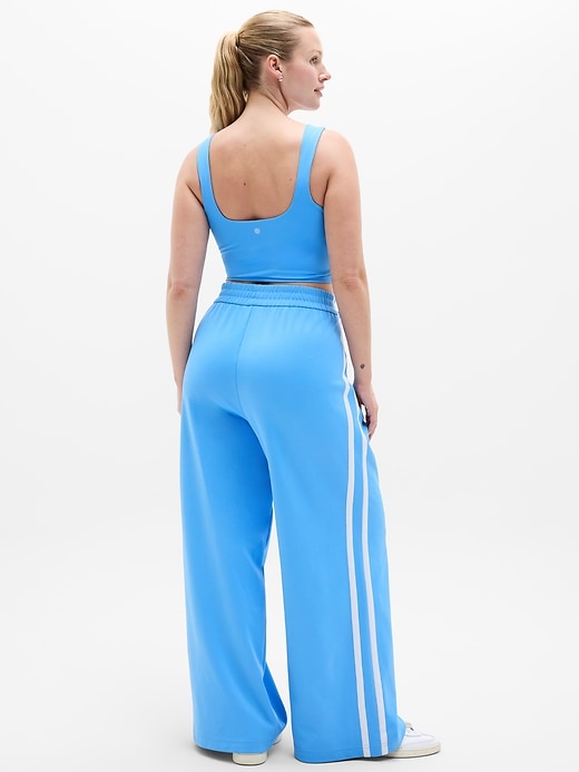 Image number 8 showing, Tempo Mid Rise Wide Leg Track Pant
