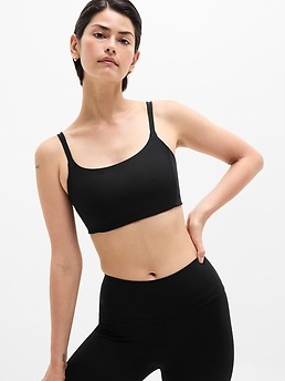 Transcend Strappy Bra D-DD - Black - image 2