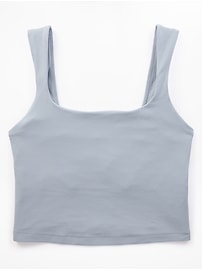 Image number 3 showing, Transcend Square Neck Crop Sports Bra D-DD