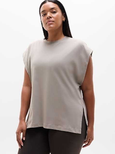 True Cotton Oversized Muscle Tee