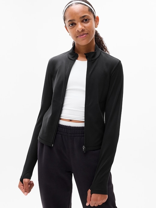 Image number 1 showing, Athleta Girl Chit Chat Jacket