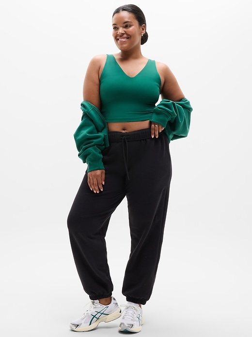 Image number 5 showing, Transcend V-Neck Crop Sports Bra D-DD