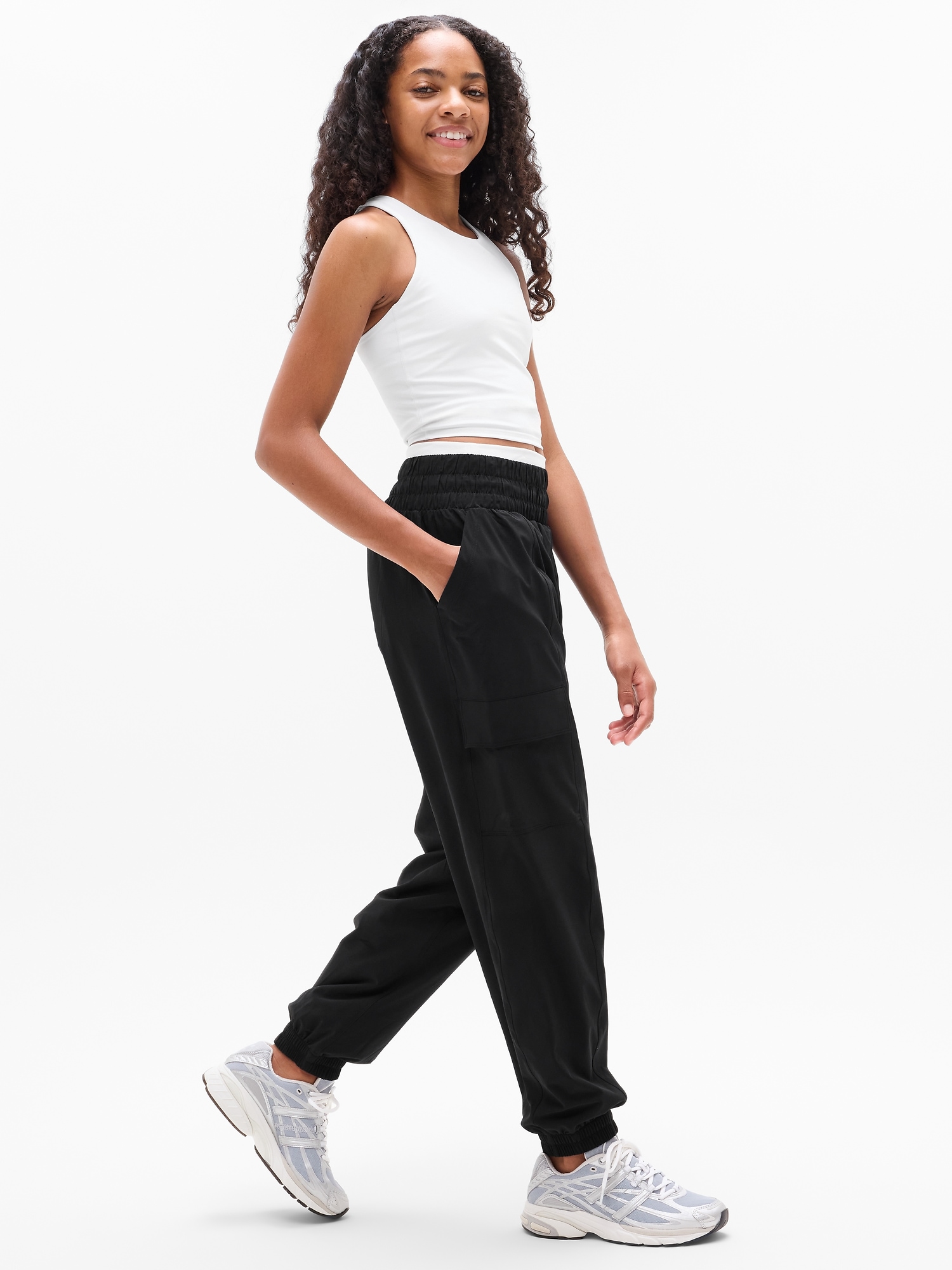 Athleta Girl Run Free Cargo Jogger