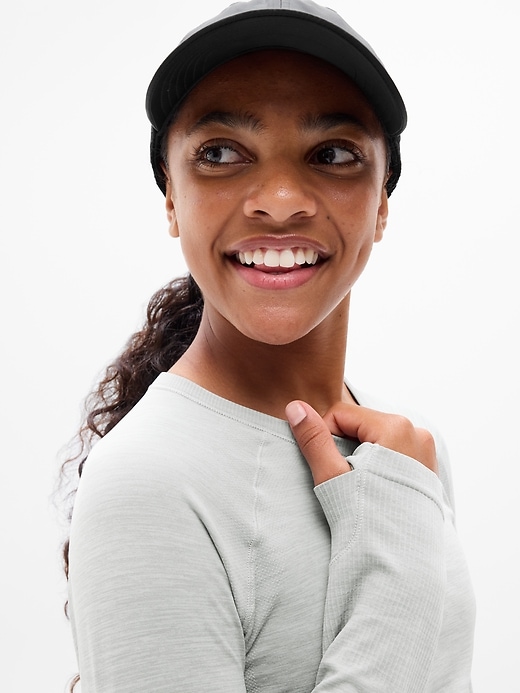 Image number 4 showing, Athleta Girl Power Up Sport Length Top