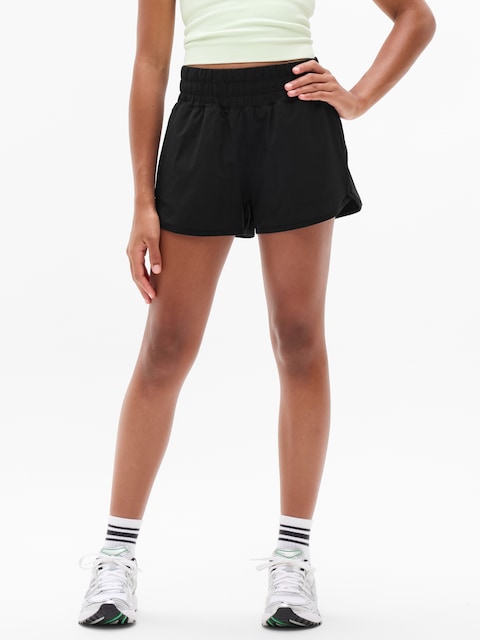 Athleta Girl Run Free 2.5" Short - Black