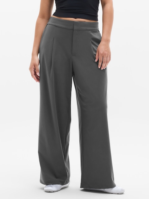 Pinnacle High Rise Trouser - Shadow Grey