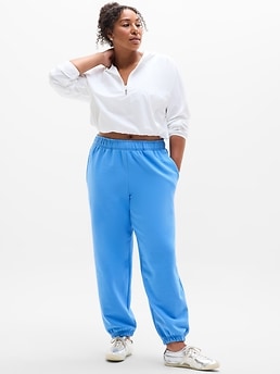 Forever Fleece High Rise Jogger - Blue - image 4