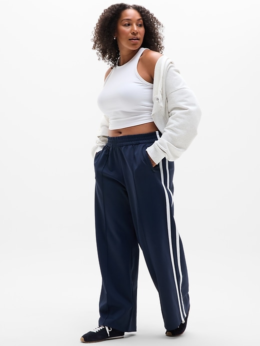 Image number 6 showing, Tempo Mid Rise Wide Leg Track Pant
