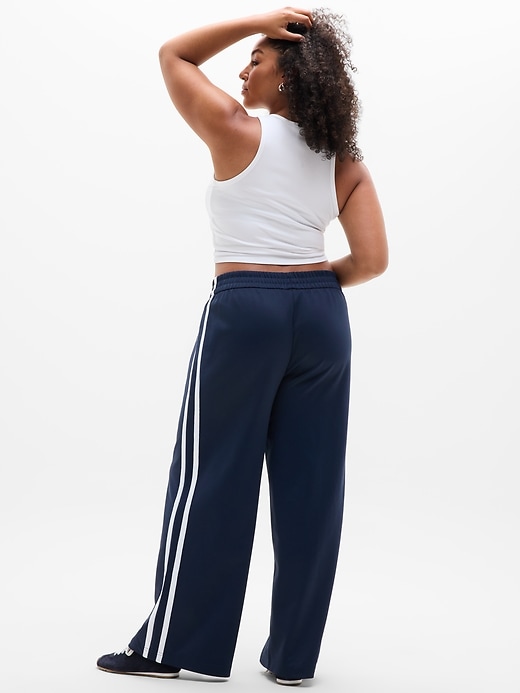 Image number 7 showing, Tempo Mid Rise Wide Leg Track Pant