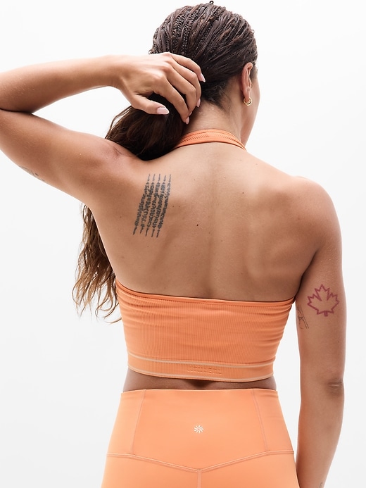 Image number 3 showing, Recharge Rib Seamless Halter