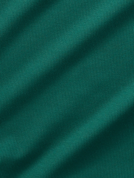 Image number 4 showing, Signature Rib Crop Tee