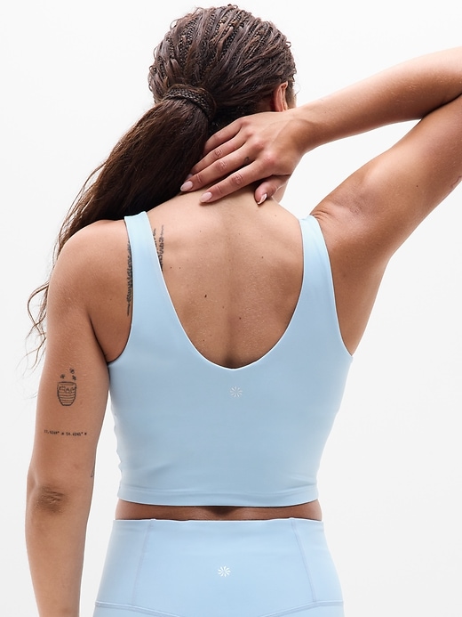 Image number 2 showing, Transcend V-Neck Crop Sports Bra A-C