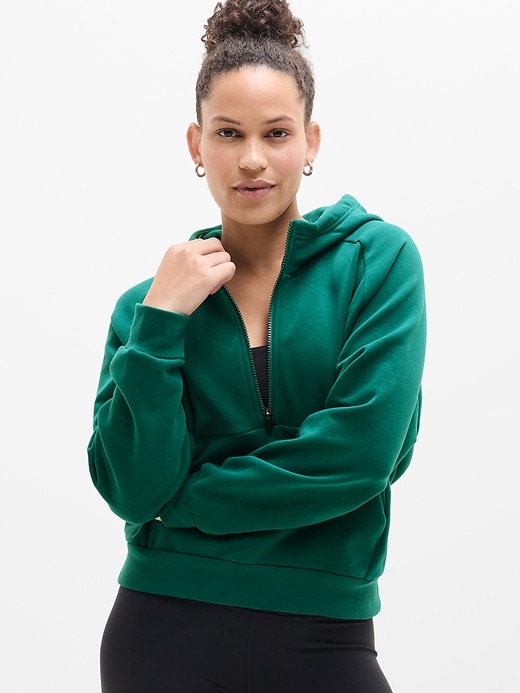 Image number 2 showing, Forever Fleece 1/2 Zip Hoodie