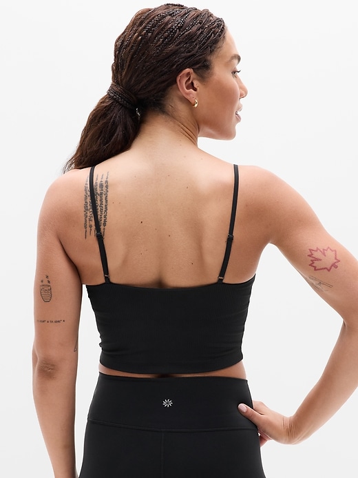 Image number 2 showing, Transcend Rib Crop Bra