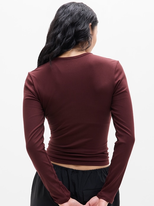Image number 3 showing, Signature Rib Top