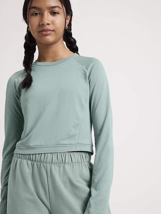 Image number 7 showing, Athleta Girl All Day Wide Leg Pant