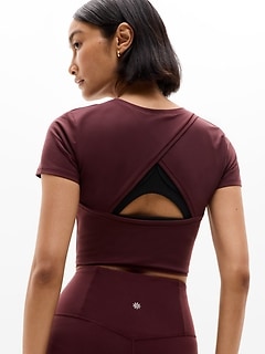 Transcend Open Back Tee